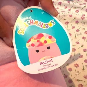 BRAND NEW, mushroom squishmallow 14”